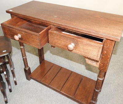 Lot 795 - A nest of Ercol tables