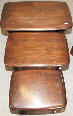 Lot 795 - A nest of Ercol tables