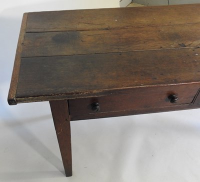 Lot 84 - A 19th century French oak table