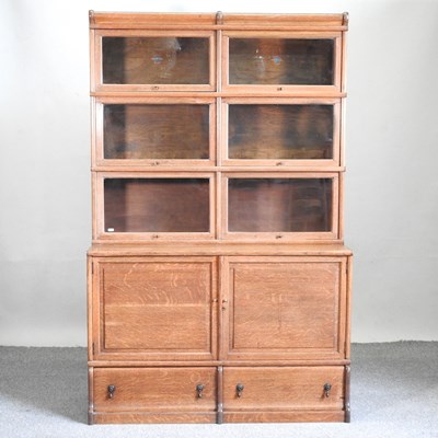 Lot 835 - A Globe Wernicke bookcase