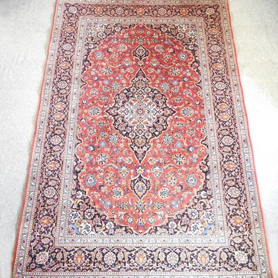 Lot 151 - A Persian woollen rug