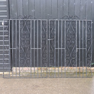 Lot 507 - A pair of wrought iron gates