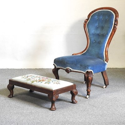 Lot 803 - A Victorian chair