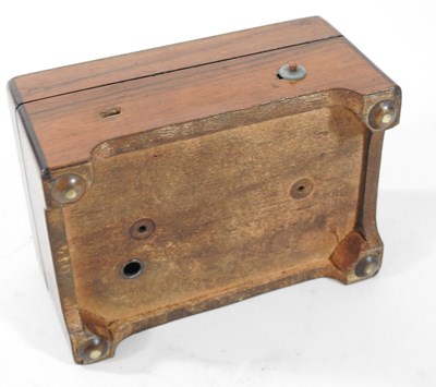 Lot 23 - A 19th century Swiss miniature musical box