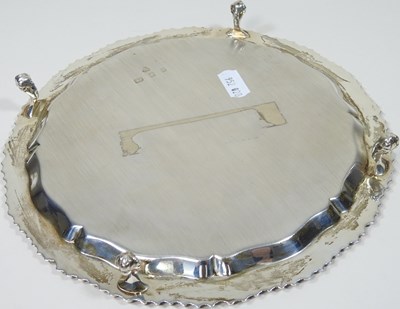 Lot 271 - A modern silver salver