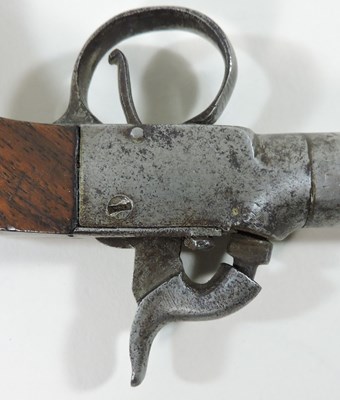 Lot 101 - A 19th century pistol