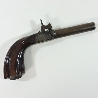 Lot 220 - A 19th century pistol