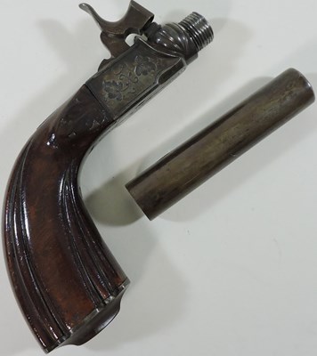 Lot 220 - A 19th century pistol