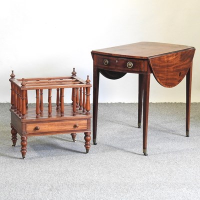 Lot 669 - A George III mahogany pembroke table