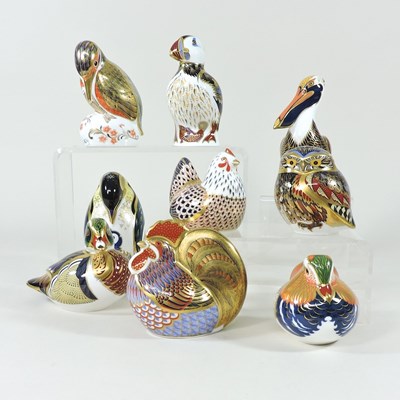 Lot 64 - A collection of Royal Crown Derby animals