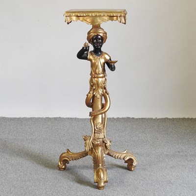 Lot 187 - A Venetian style figural stand