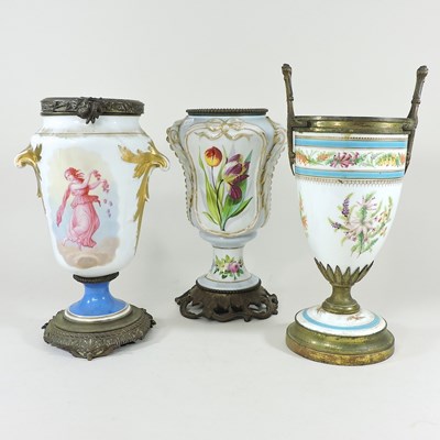 Lot 140 - Three lamp bases