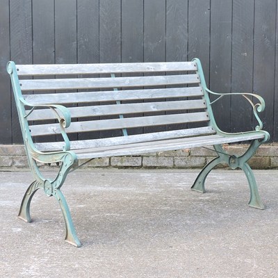 Lot 456 - A garden bench