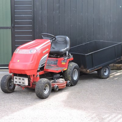 Lot 452 - A Countax ride on petrol lawnmower