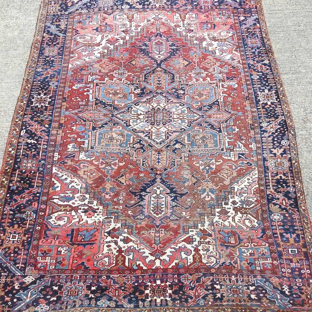 Lot 595 - A Persian carpet