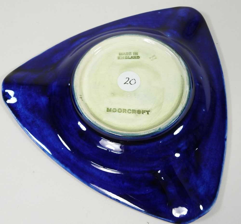 Lot 57 A Moorcroft ashtray