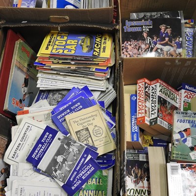 Lot 231 - A collection of football programmes