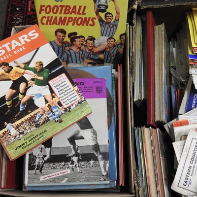 Lot 231 - A collection of football programmes