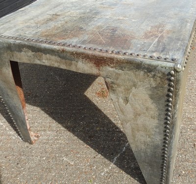 Lot 315 - An outdoor table