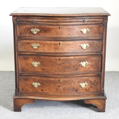 Lot 554 - A walnut chest