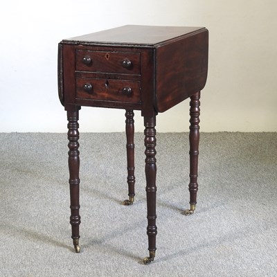 Lot 632 - A 19th century worktable