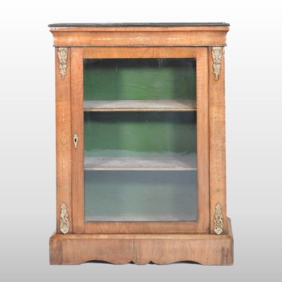 Lot 202 - A Victorian pier cabinet