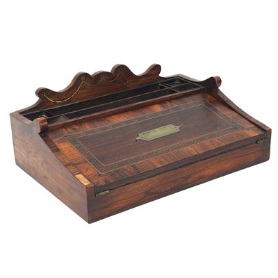 Lot 210 - A Regency writing slope