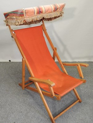 Lot 28 - A pair of folding directors chairs