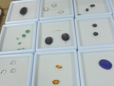 Lot 3 - A collection of gemstones