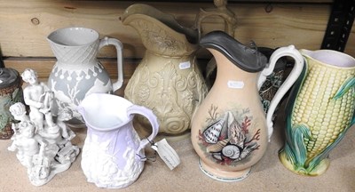 Lot 189 - A collection of jugs
