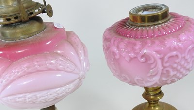 Lot 177 - Two oil lamps