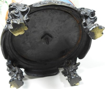 Lot 155 - A Chinese oil lamp base