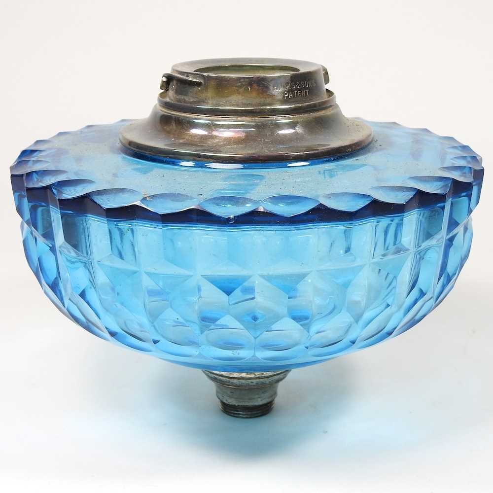 Lot 273 - An oil lamp font