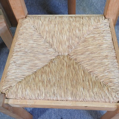 Lot 41 - A modern pine dining table