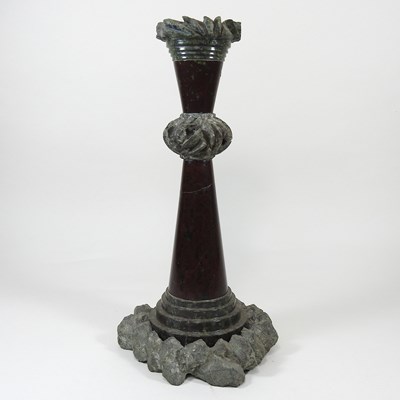 Lot 203 - A lamp base