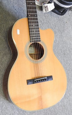 Lot 721 - A Recording King acoustic guitar