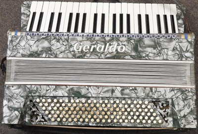 Lot 205 - A piano accordion and another