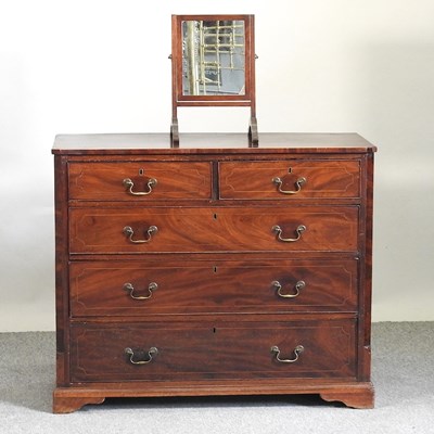 Lot 523 - A 19th century chest