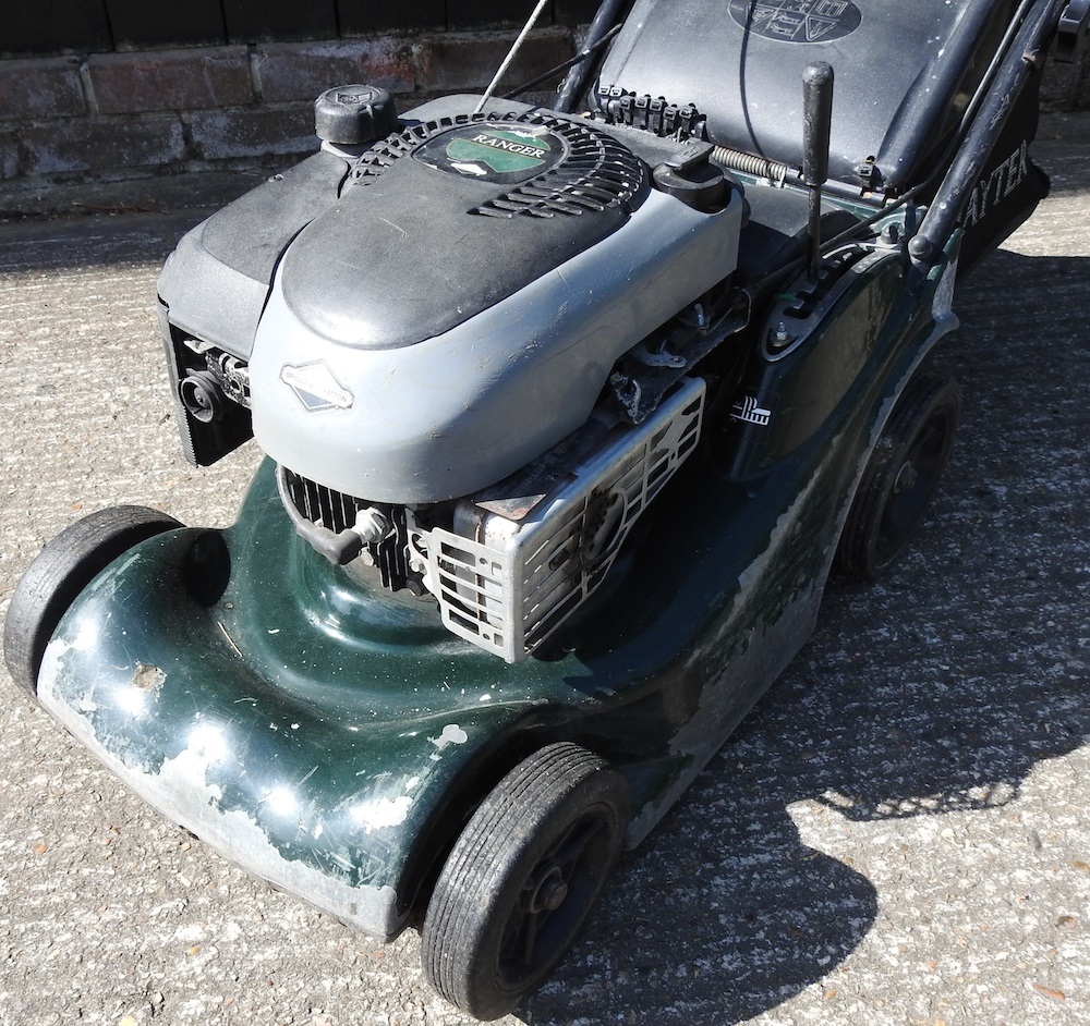 Lot 328 A Hayter lawn mower