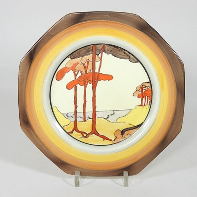 Lot 241 - A Clarice Cliff plate