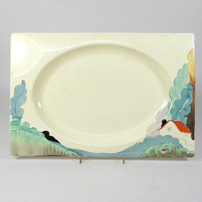 Lot 82 - A Royal Staffordshire plate