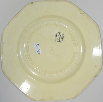 Lot 340 - Two Clarice Cliff plates