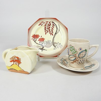 Lot 250 - Three Clarice Cliff items