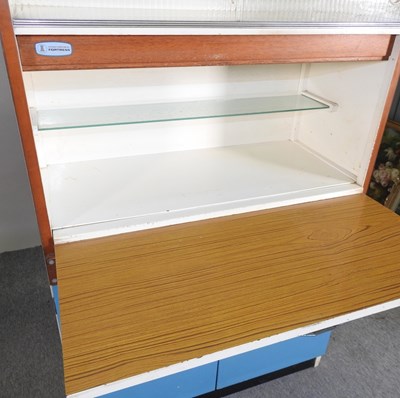 Lot 434 - A vintage kitchen cabinet