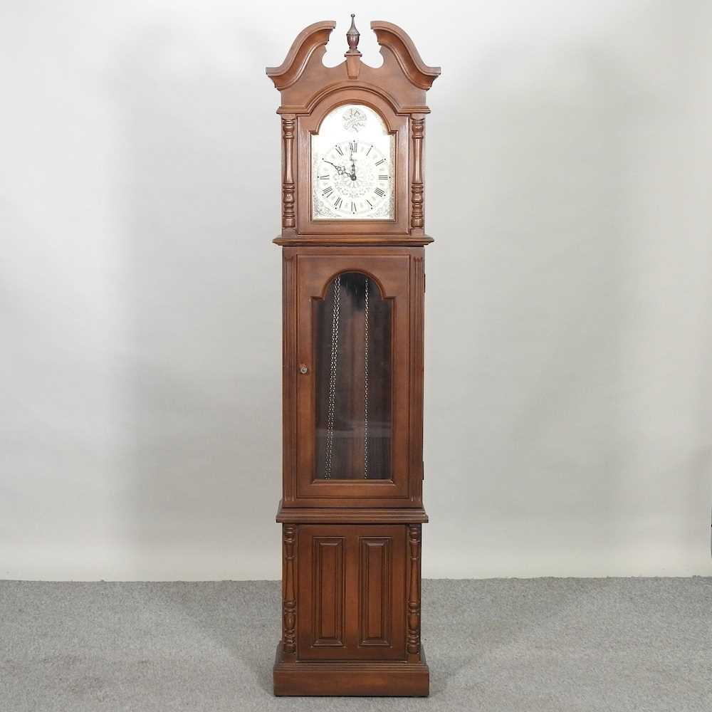 Lot 450 - A modern longcase clock