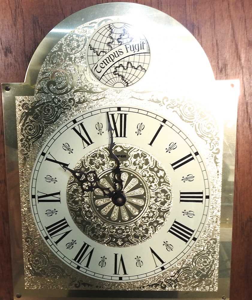 Lot 450 A modern longcase clock