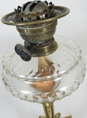 Lot 233 - An oil lamp base